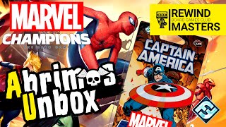 Abrimos Marvel Champions: Captain America hero pack