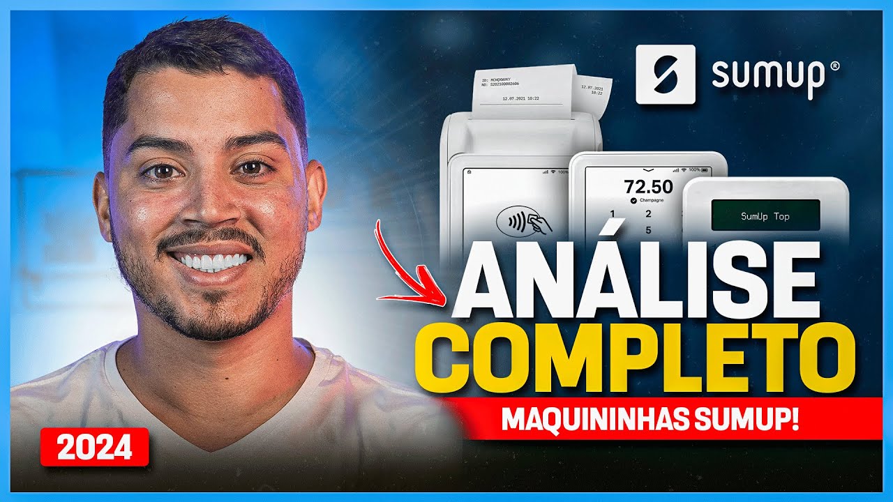 Qual a MELHOR máquina de cartão SUMUP em 2024? Testando todas na prática!