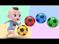 Color Balls & Sing a Song! | Finger Family Nursery Rhymes | Baby & Kids Songs