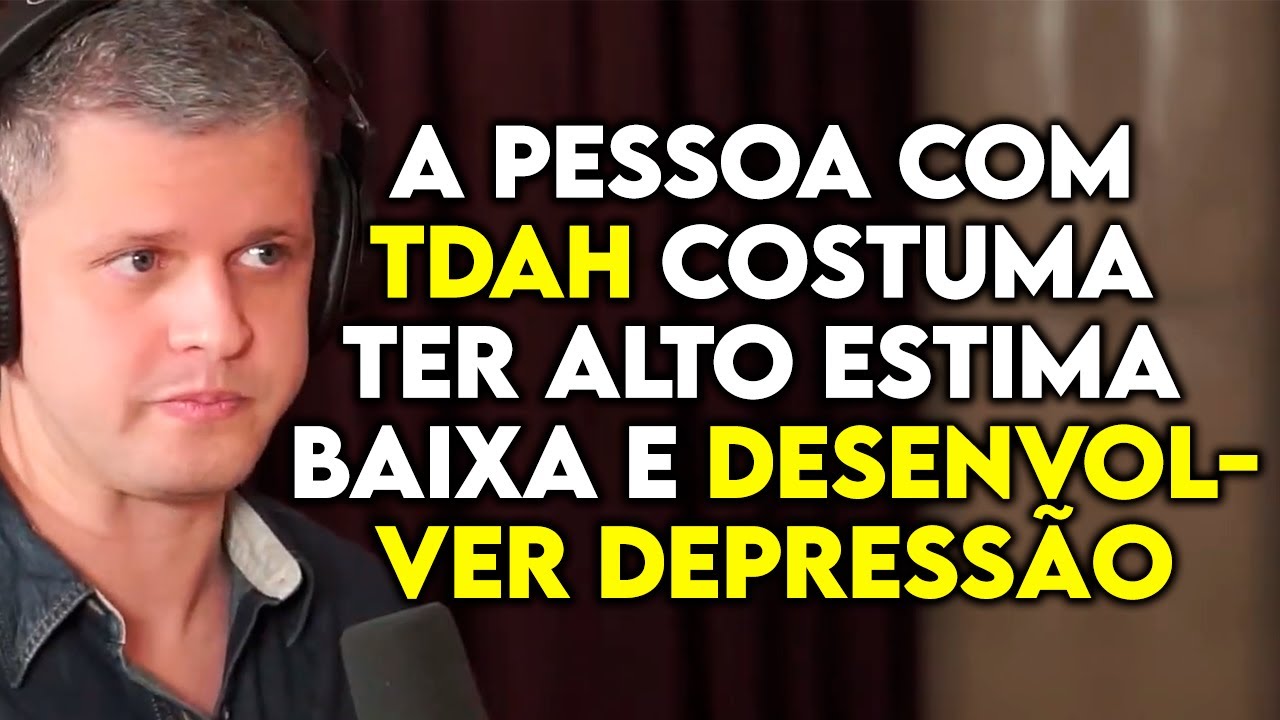 O INFERNO QUE É TER TDAH | Lutz Podcast