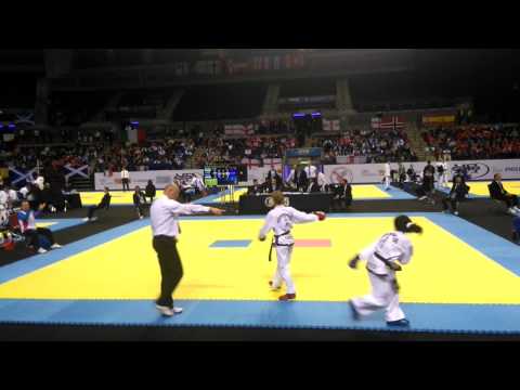 Chernikova Diana (RUS) v Semenova Anastasiia (UKR) - INDIVIDUAL SPARRING ADULT FEMALE -45kg