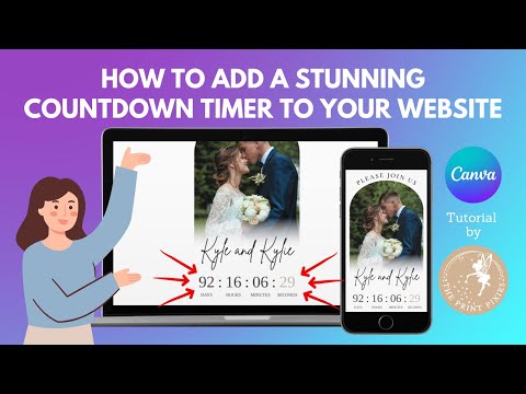 Create a Stunning Live Countdown Timer for Your Canva Website | Easy & In-Depth Tutorial
