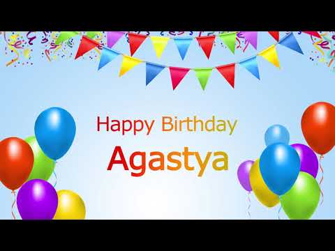 Happy Birthday Agastya