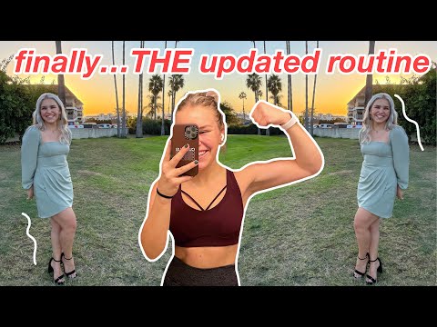 MY *healthy and fun* FULL WEEK OF WORKOUTS *simple + effective, how to balance LIFTING with RUNNING*