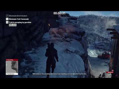 Hitman 2016 Hokkaido Silent Assassin/Ninja Suit Only/Sniper Assassin Speedrun 0:50
