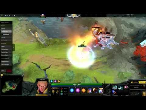 DotA 2: Invoker Skill Combo + Shiva's Guard