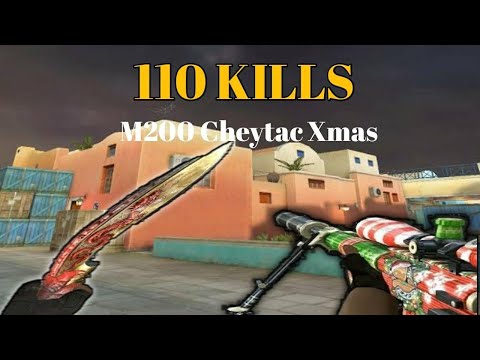 M200 Cheytac Xmas Gameplay | 110 kills | Xskall