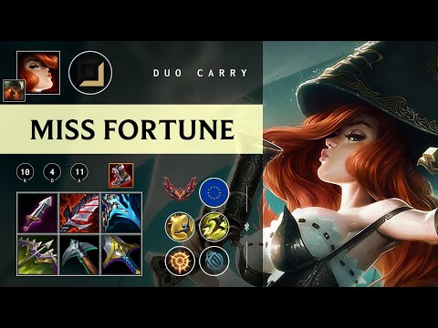 Miss Fortune ADC vs Caitlyn - EUW Grandmaster Patch 26.02