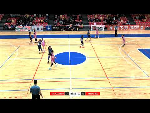 Turneul Final CN U15 feminin: CSS Alexandria - Olimpia București