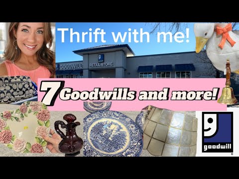 7 Goodwills, the Salvation Army, Styling Tips & More