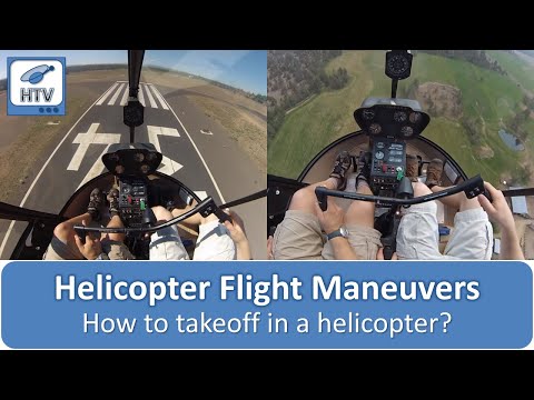 How to Takeoff in a Helicopter. Also Transverse Flow Effect & Effective Translational Lift (ETL)