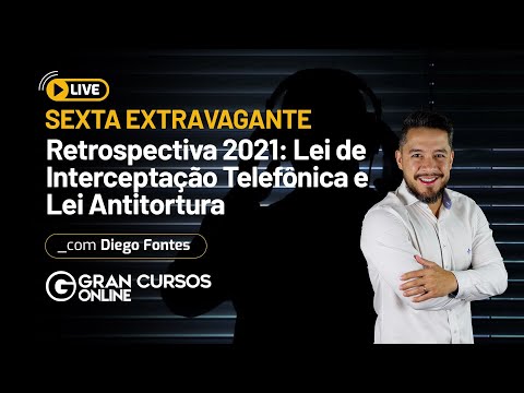 Sexta Extravagante #39:  Retrospectiva 2021 | Lei de Interceptação Telefônica e Lei Antitortura