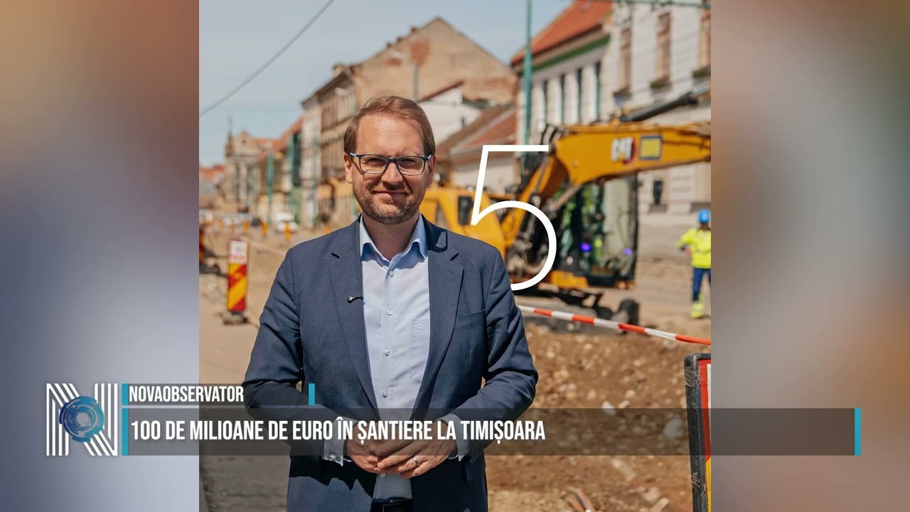 100 de milioane de euro în șantiere la Timișoara