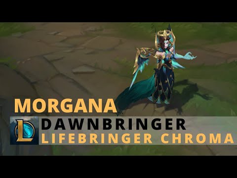 Dawnbringer Morgana Lifebringer Chroma - League of Legends
