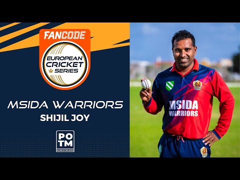 POTM: S.Joy - Bronze Final - BBL vs MSW | Highlights | FanCode ECS Malta, 2022 Day 12 | ECS22.673