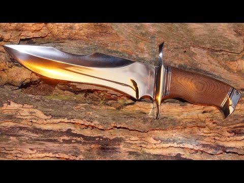 Böker Magnum Collection Knife 2012 Bill Luckett Fighter Bowie  Jahresmesser Sammler