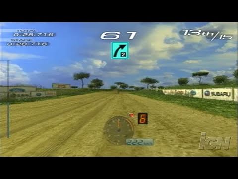 SEGA Rally 2006 PlayStation 2 Gameplay - Turn Ahead