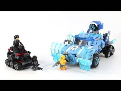 Lego China Enlighten 3405 Ice Shield Armoured Car - MengBrick Build