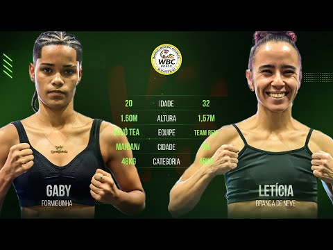 Formiguinha vs Letícia - Campeonato Brasileiro WBC