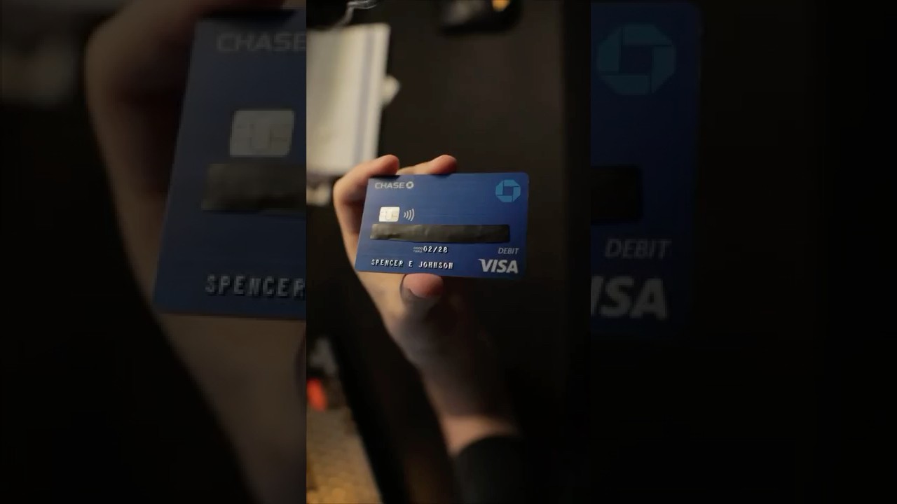 UNBOXING The Chase Debit Card 💳👀