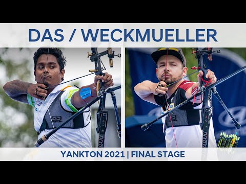 Atanu Das v Maximilian Weckmueller – recurve men quarterfinal | Yankton 2021 World Cup Final