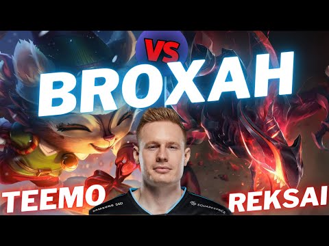 BROXAH | TEEMO VS REKSAI | JNG GAMEPLAY | Patch 15.24 / Season 15 | #LeagueofLegends