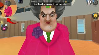 Scary Teacher 3D – Miss T Pranked Again! Invisible Prank | Christmas Special Gameplay