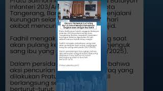 Aksi Nekat Oknum TNI Curi Infaq Rp 1,3 Juta di Masjid, Ngaku Kehabisan Ongkos saat Jenguk Ibu Sakit