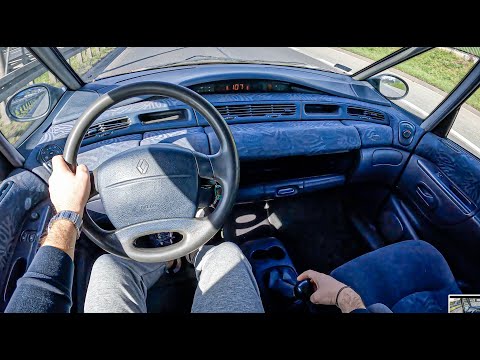 1999 Renault Espace [2.2 TD 113HP] | POV Test Drive #1169 Joe Black