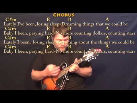 Counting Stars - Mandolin Cover Lesson in C#m with Chords/Lyrics