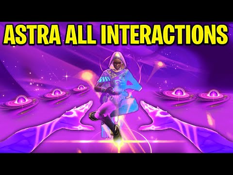 Valorant: ASTRA! ALL New Agent Interactions and OP Tricks to Abuse!