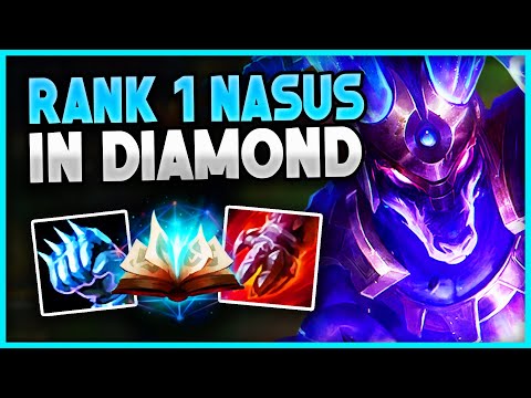 CHALLENGER RANK #1 NASUS DESTROYS DIAMOND ELO | Nasus Top Season 10 Gameplay | League of Legends