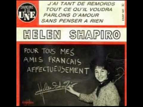 Helen Shapiro - Sans penser a rien (French)  'Sometime yesterday'