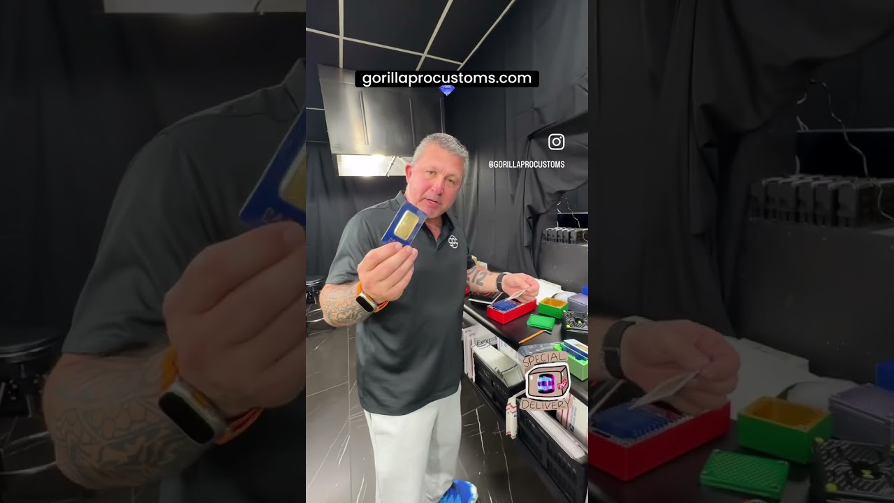 START COLLECTING & STORING GOLD TODAY! #gorillaprocustoms #thebrick #brick #gold #madetoorder #pamp