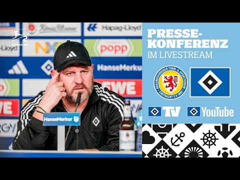 RE-LIVE: PRESSEKONFERENZ I 31. Spieltag I Eintracht Braunschweig vs. HSV