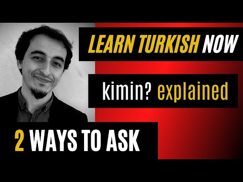 How to ask “Whose?” in Turkish | #TurkishLanguage #LearnTurkish #Turc #Turkisch #Turco #Turca
