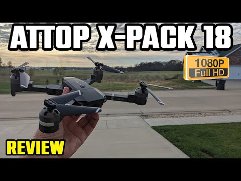 Attop X-Pack 18 Foldable 1080p Camera Drone Review
