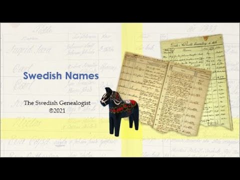 Swedish Names