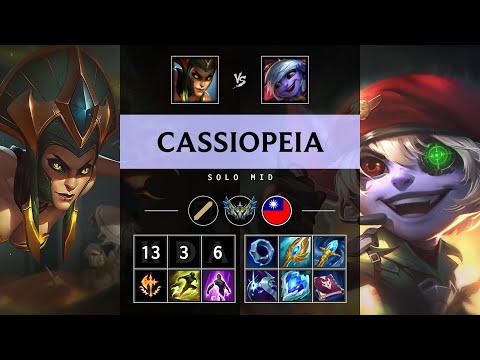 Cassiopeia Mid vs Tristana - TW Challenger Patch 25.13