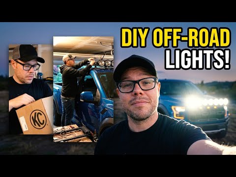 Ford Raptor Rack & KC HiLites Installation