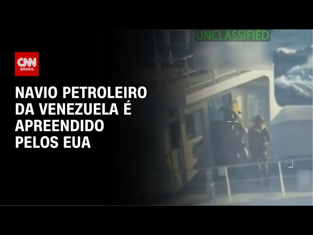 Governo Trump apreende petroleiro na costa da Venezuela | WW