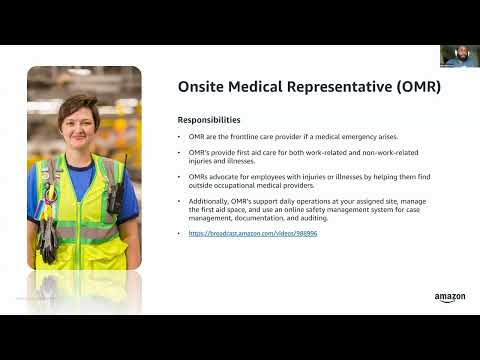Amazon Onsite Medical Representative
