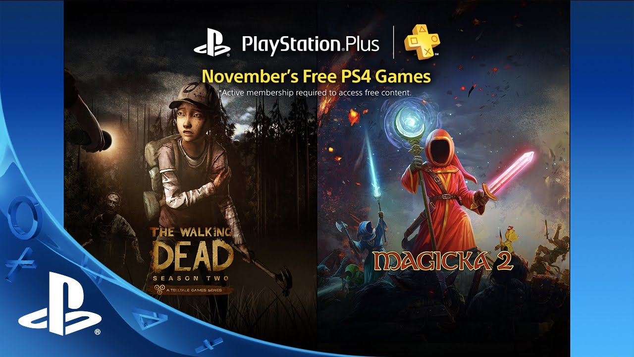 Anunciados os jogos do mês de Novembro no PlayStation Plus