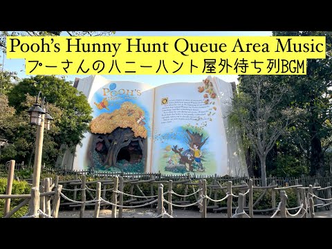 プーさんのハニーハント屋外キューラインBGM / Tokyo Disneyland Pooh's Hunny Hunt Queue Area Music