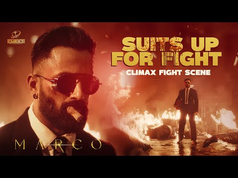 Suits up Fight Scene  | Marco | Haneef Adeni | Shareef Muhammed | Unni Mukundan