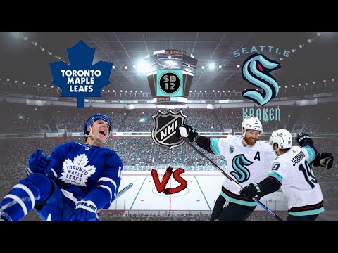 TORONTO MAPLE LEAFS vs. SEATTLE KRAKEN live NHL Hockey - Play by Play and Chat Mar 8 2022