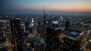 Rascacielos en Los Angeles California, vista panorámica