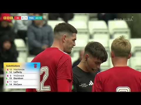 Scottish Junior Cup Final (Highlights) Johnstone Burgh FC v Tranent FC