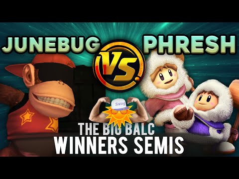The Big Balc - Winners Semis - FS | Phresh (Ice Climbers) VS VGz | Junebug (Diddy Kong)