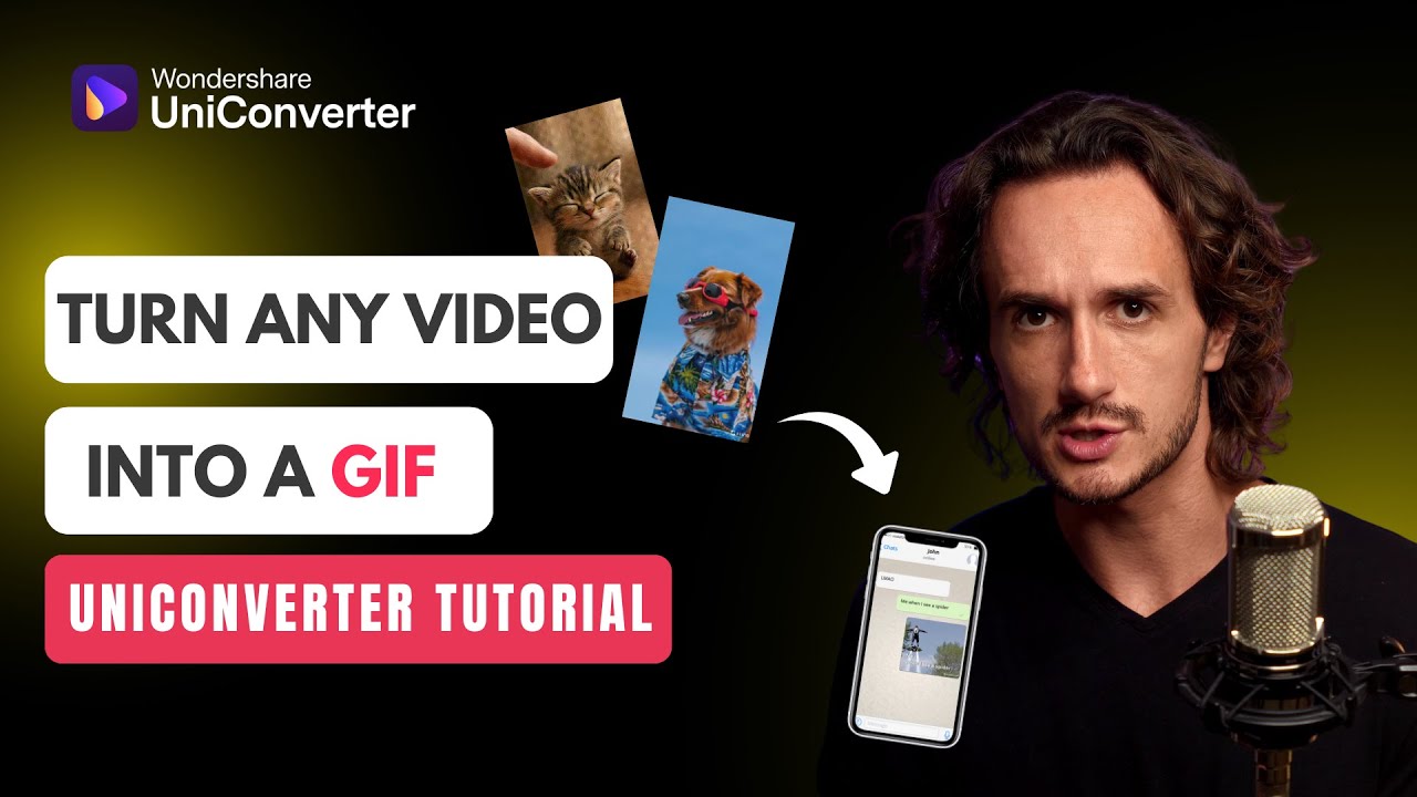 How to Turn Any Video into a GIF in Seconds! | UniConverter Tutorial